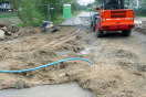 04.05.2010: Auch die neue Wasserleitung